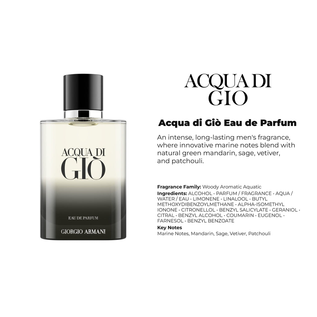 Armani Acqua di Giò Eau de Parfum ORIGINAL