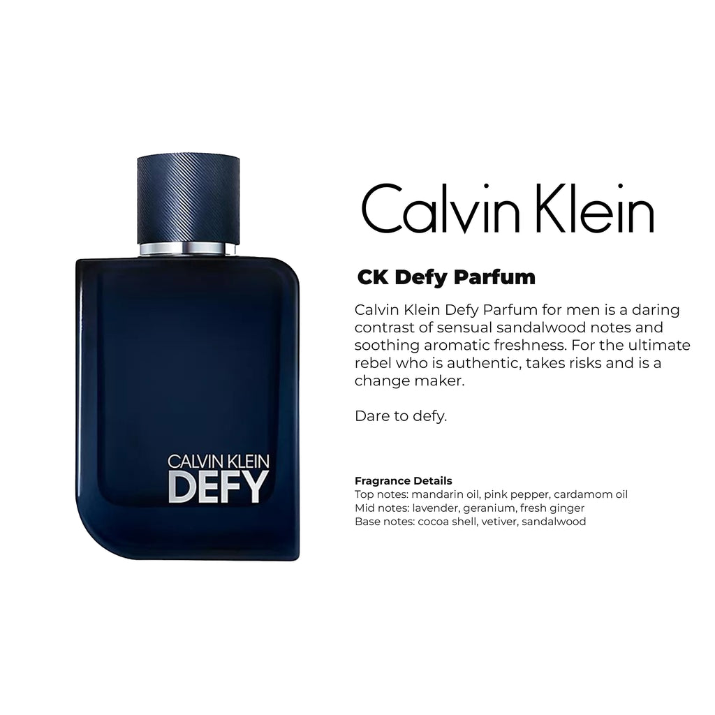 Calvin Klein Defy Parfum ORIGINAL