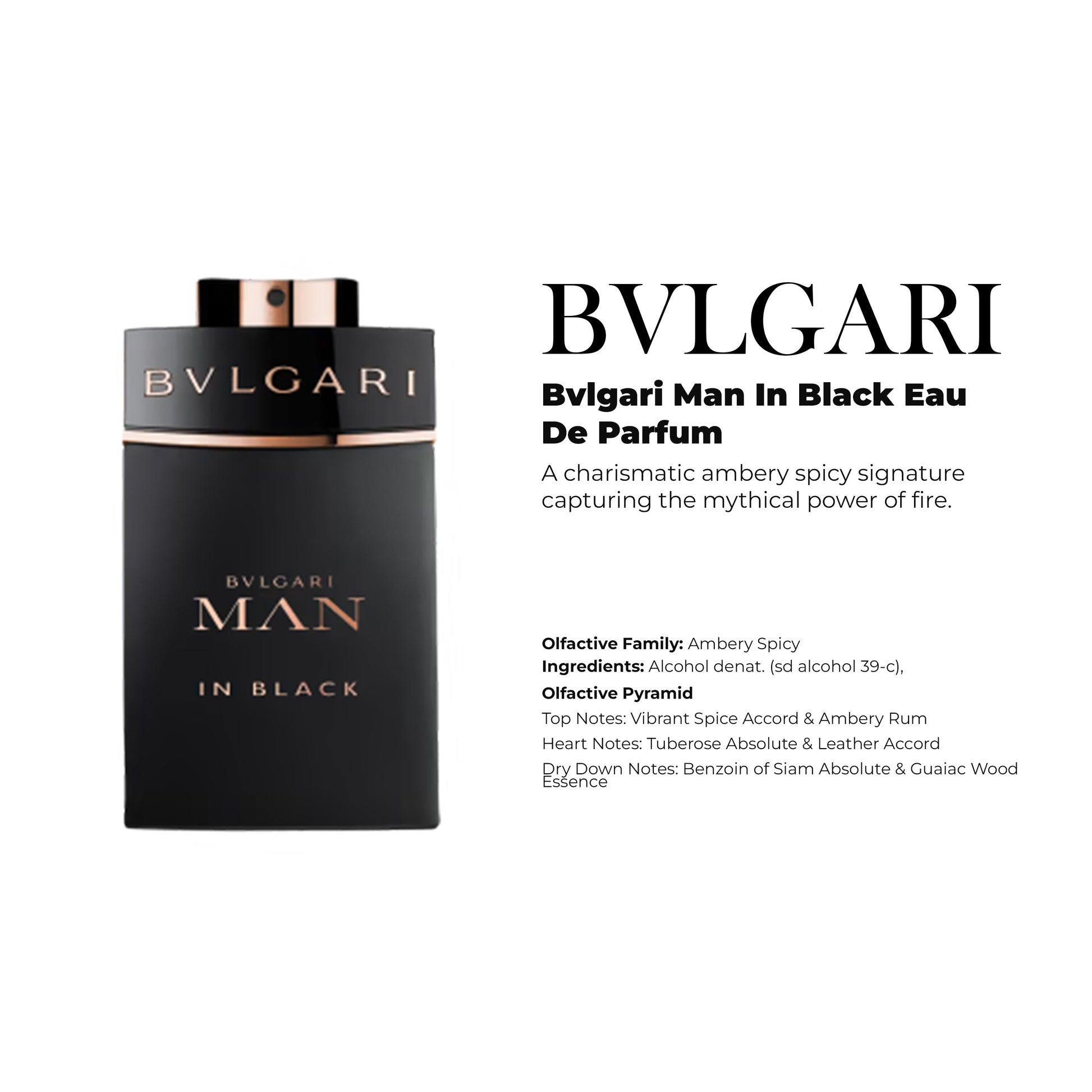 Bvlgari Man In Black Eau De Parfum ORIGINAL
