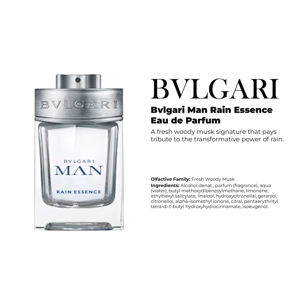 Bvlgari Man Rain Essence Eau de Parfum ORIGNAL