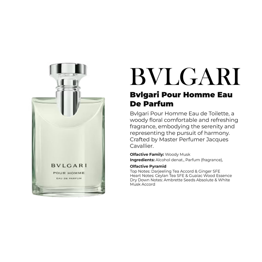 Bvlgari Pour Homme Eau De Parfum ORIGINAL