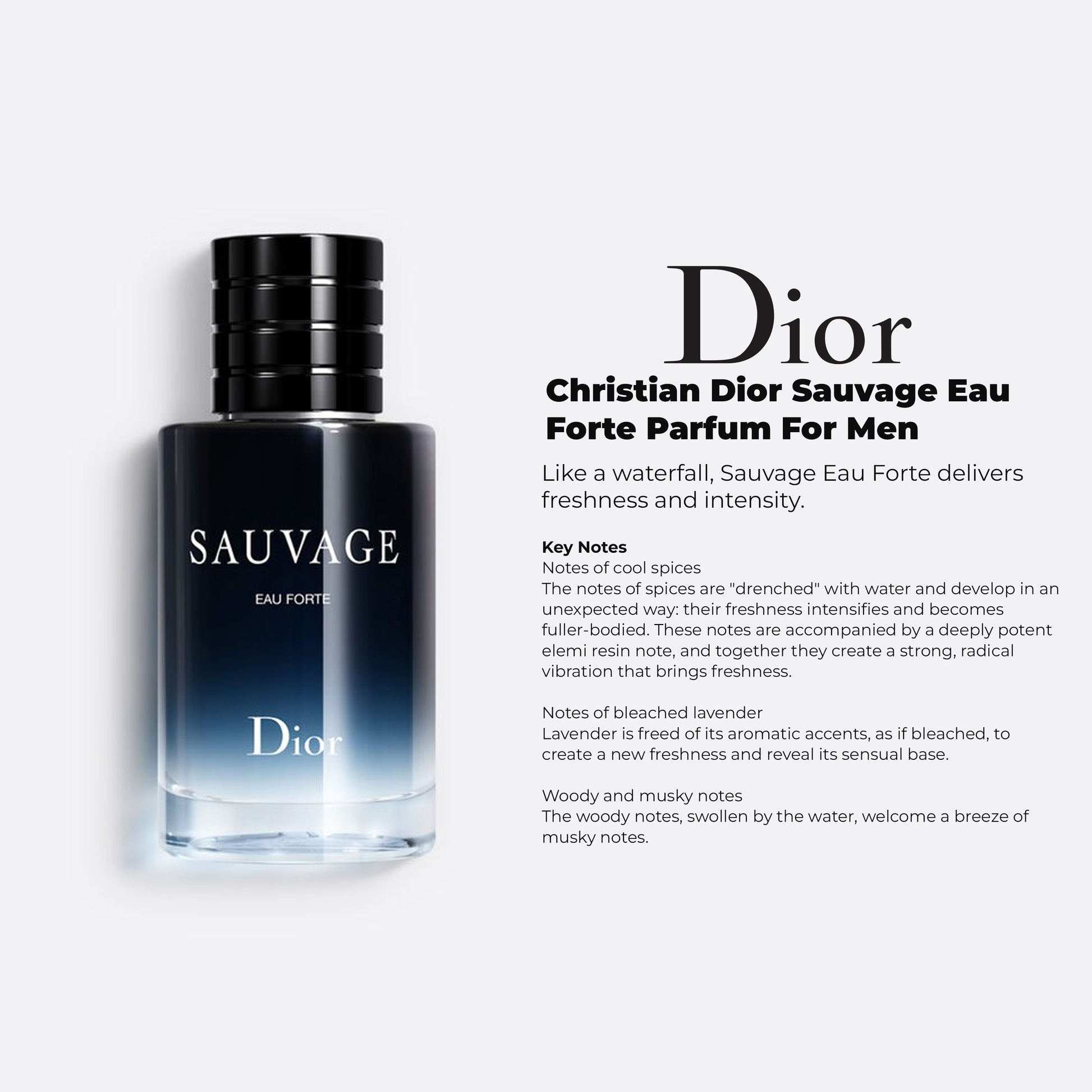Dior Sauvage Eau Forte ORIGINAL