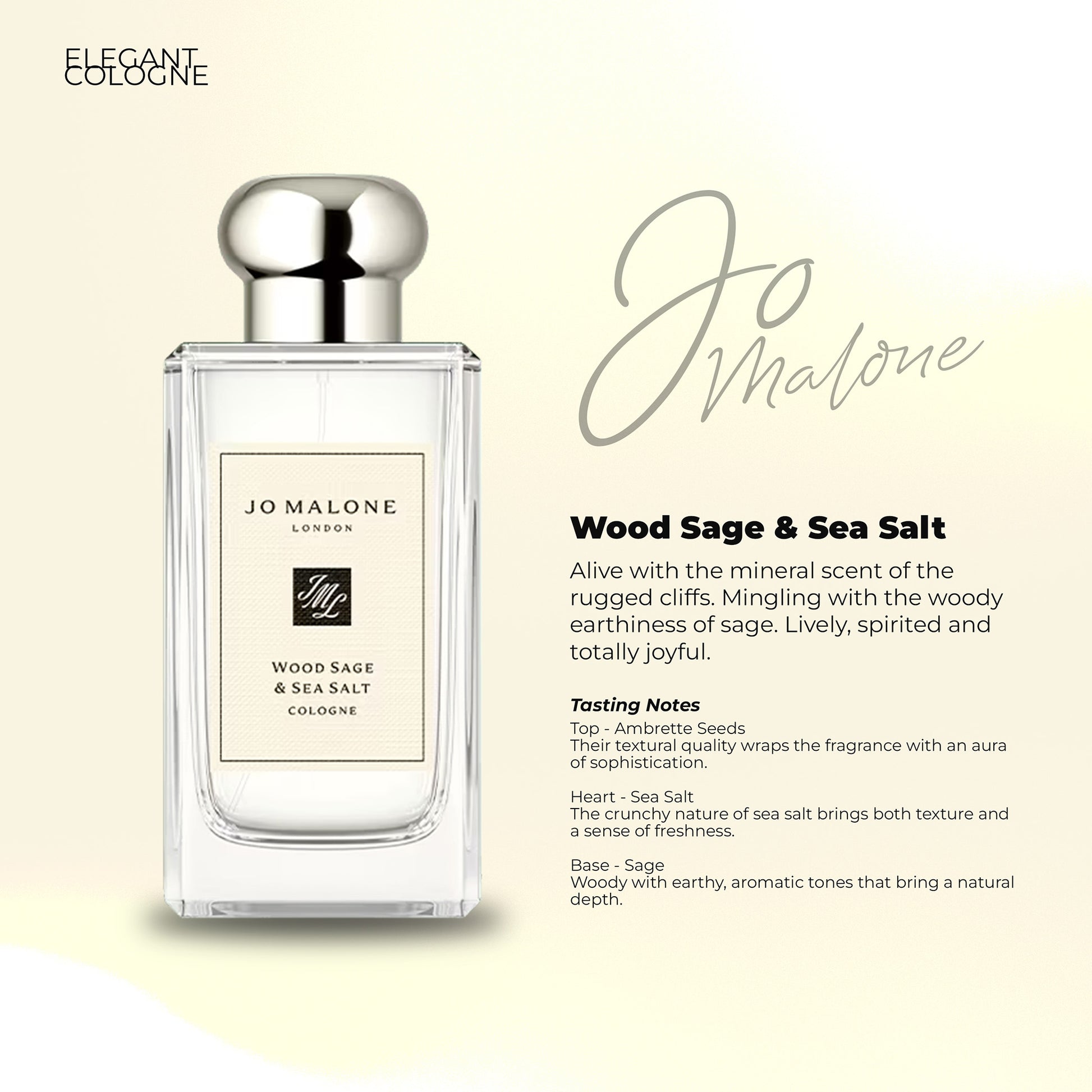 Jo Malone Original | Wood Sage & Sea Salt Cologne