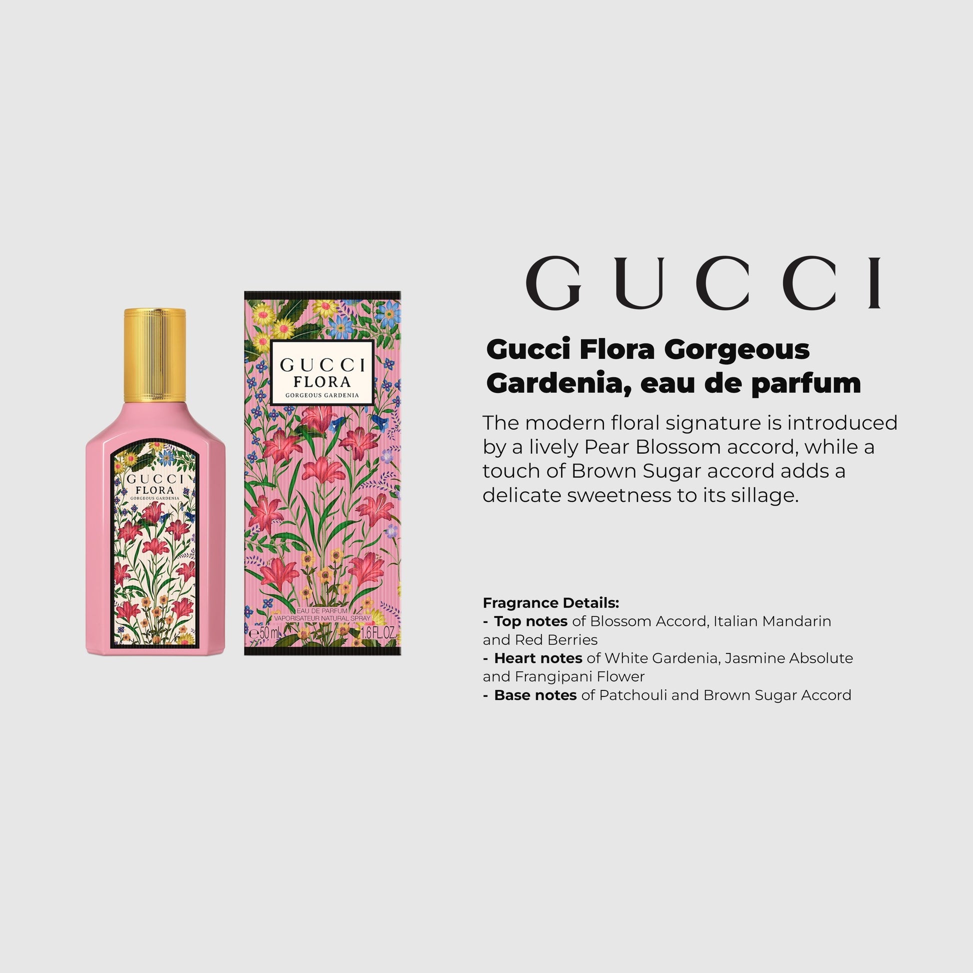 Gucci Flora Gorgeous Gardenia eau de parfum ORIGINAL