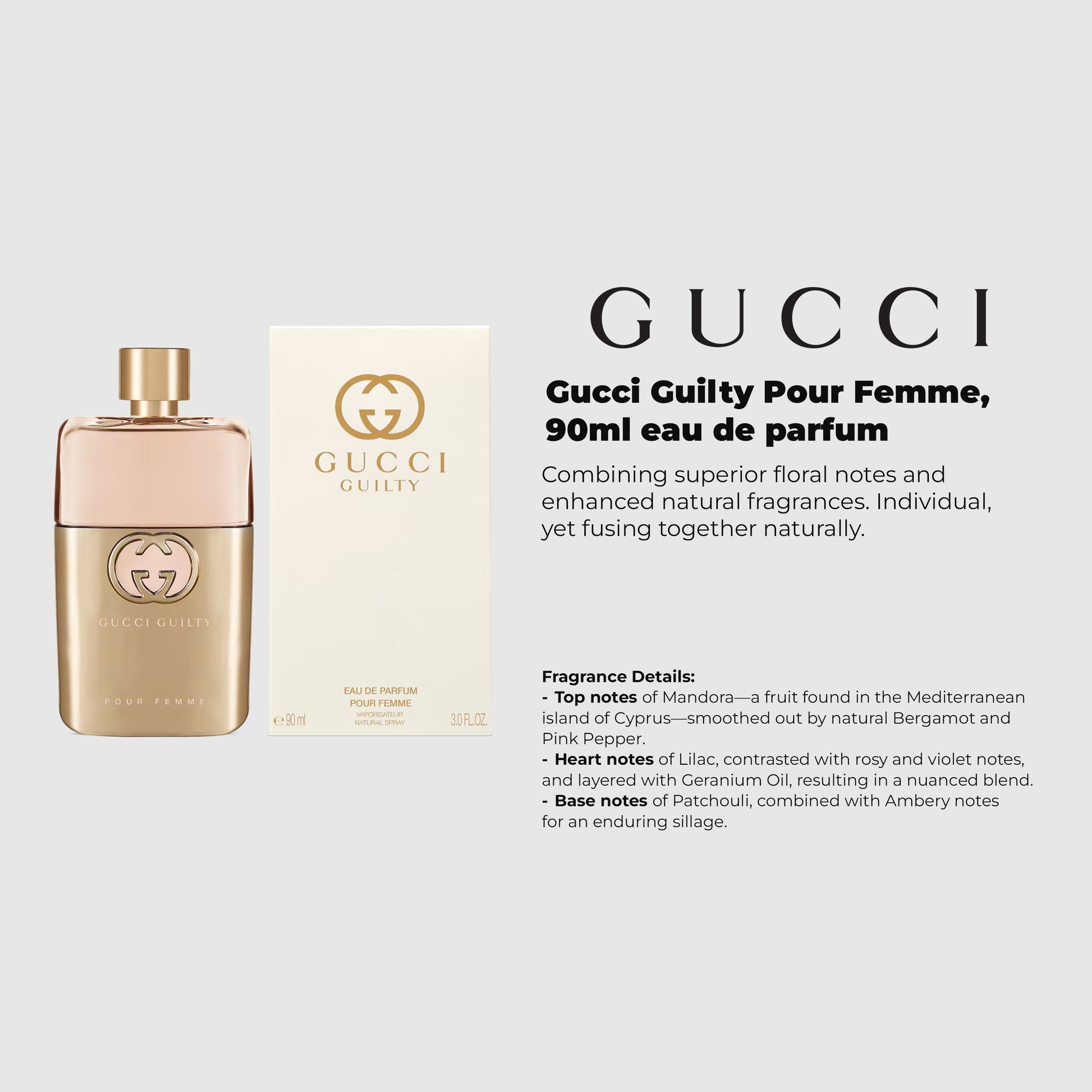 Gucci Guilty Pour Femme eau de parfum ORIGINAL
